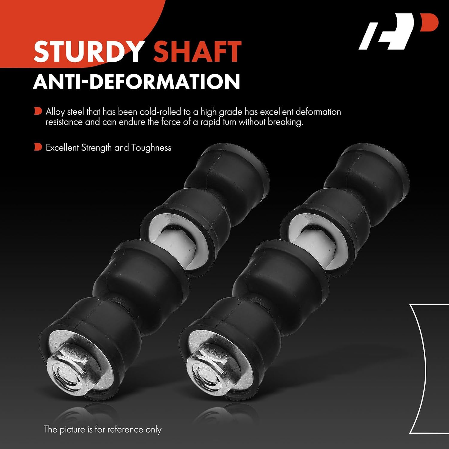 A-Premium 2 x Front Sway Bar Links Stabilizer Bar Links, Compatible with Chevy Impala, Uplander, Venture, Monte Carlo, Buick LaCrosse, Regal, Century, Terraza, Allure, Kia Sedona, Cadillac Eldorado