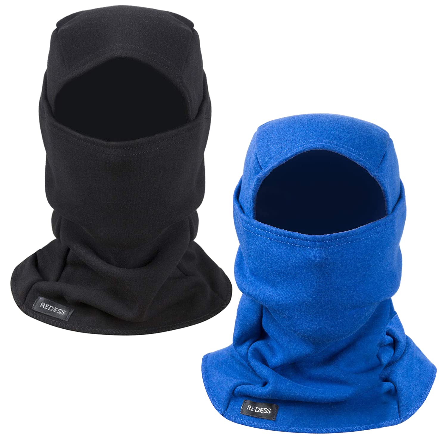 REDESS Capucha de Lana Caliente, máscara de esquí a Prueba de Viento, Clima frío, máscara Facial, Capucha de Motocicleta, Calentador con Capucha, Gorra Deportiva de Invierno