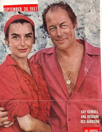 Amazon.com: Rex Harrison Kay Kendall original clipping magazine photo