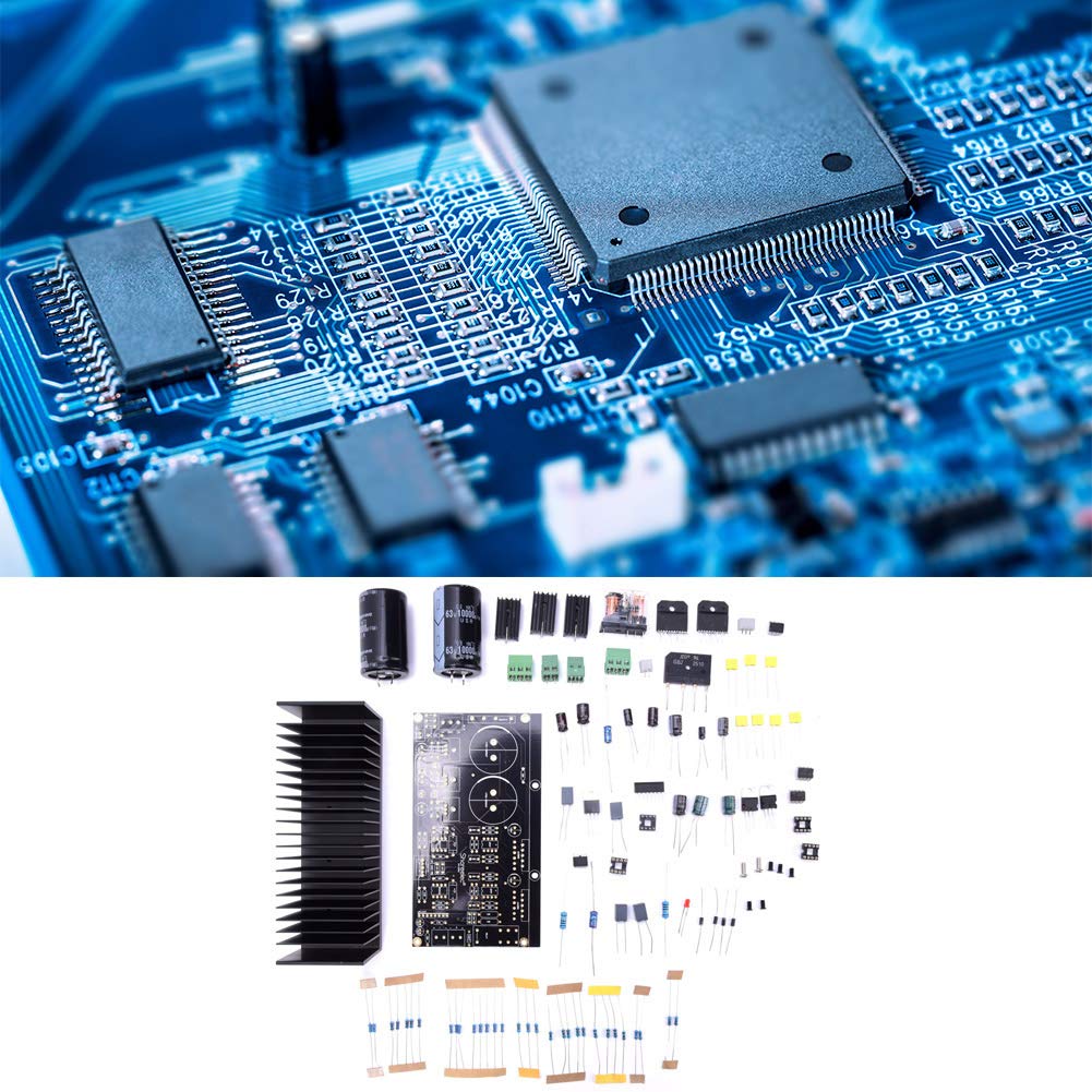 Scheda amplificatore di potenza stereo con doppio canale e componenti elettronici premium per sistemi audio domestici, kit fai da te LM3886, OP07, servo CC, amplificatore