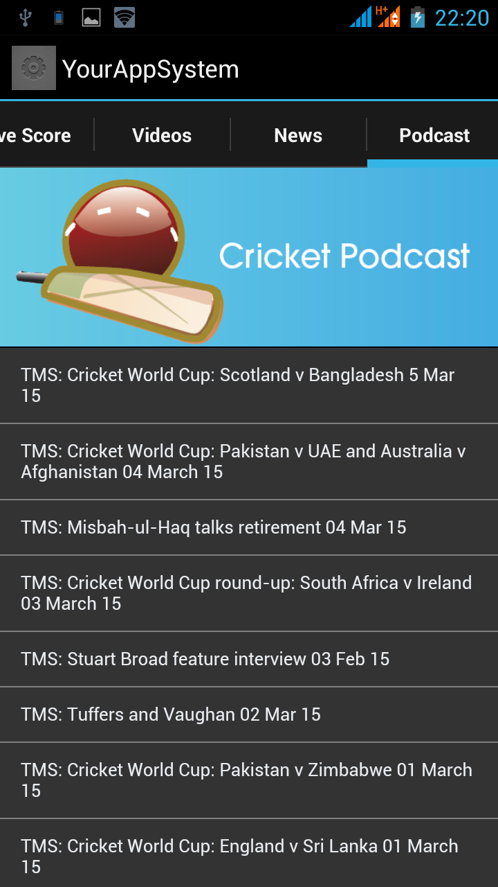 Bazinga Live Cricket Scores - App on Amazon Appstore