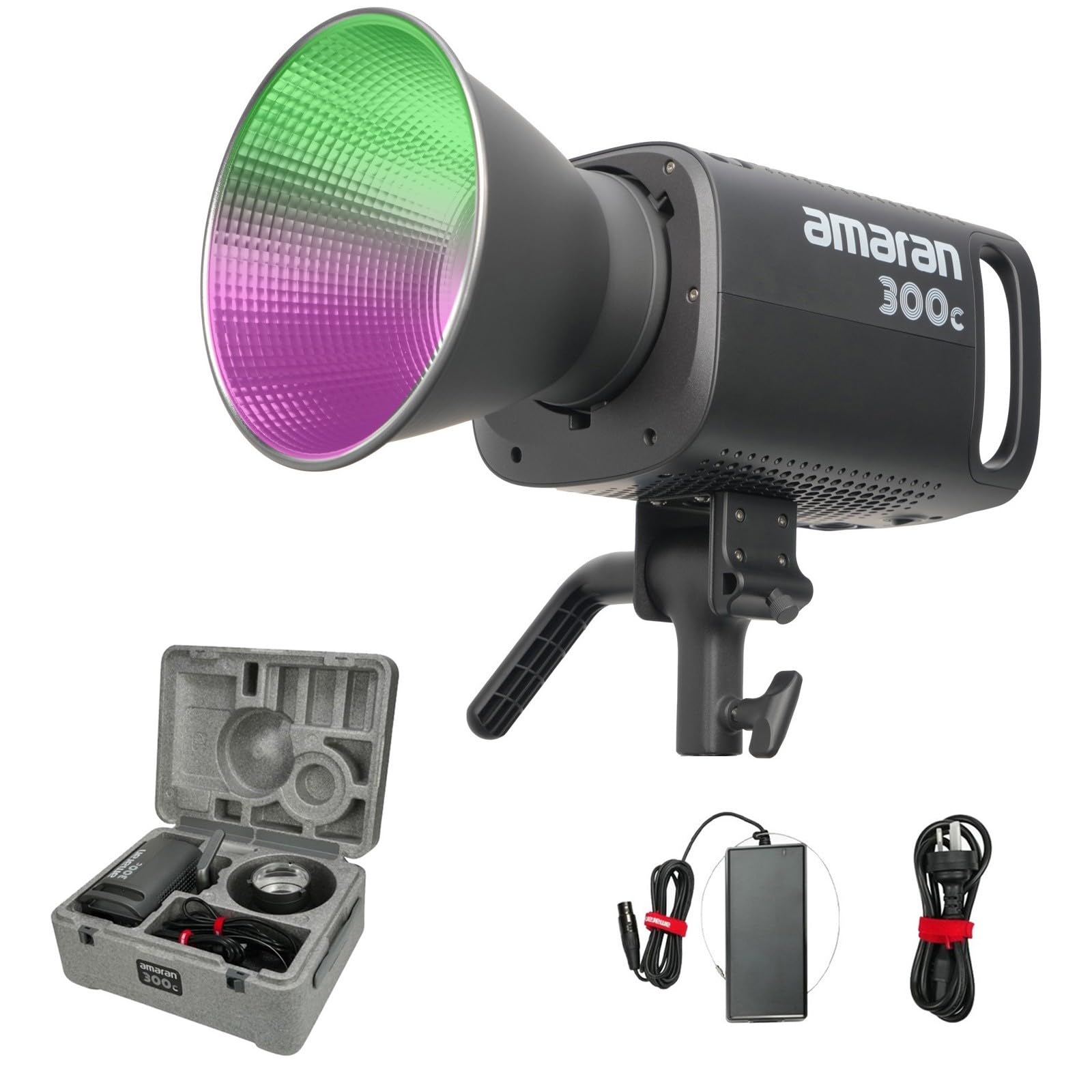 Aputure Amaran 300C RGB Full Color LED Video Light,Bi-Color 2500K