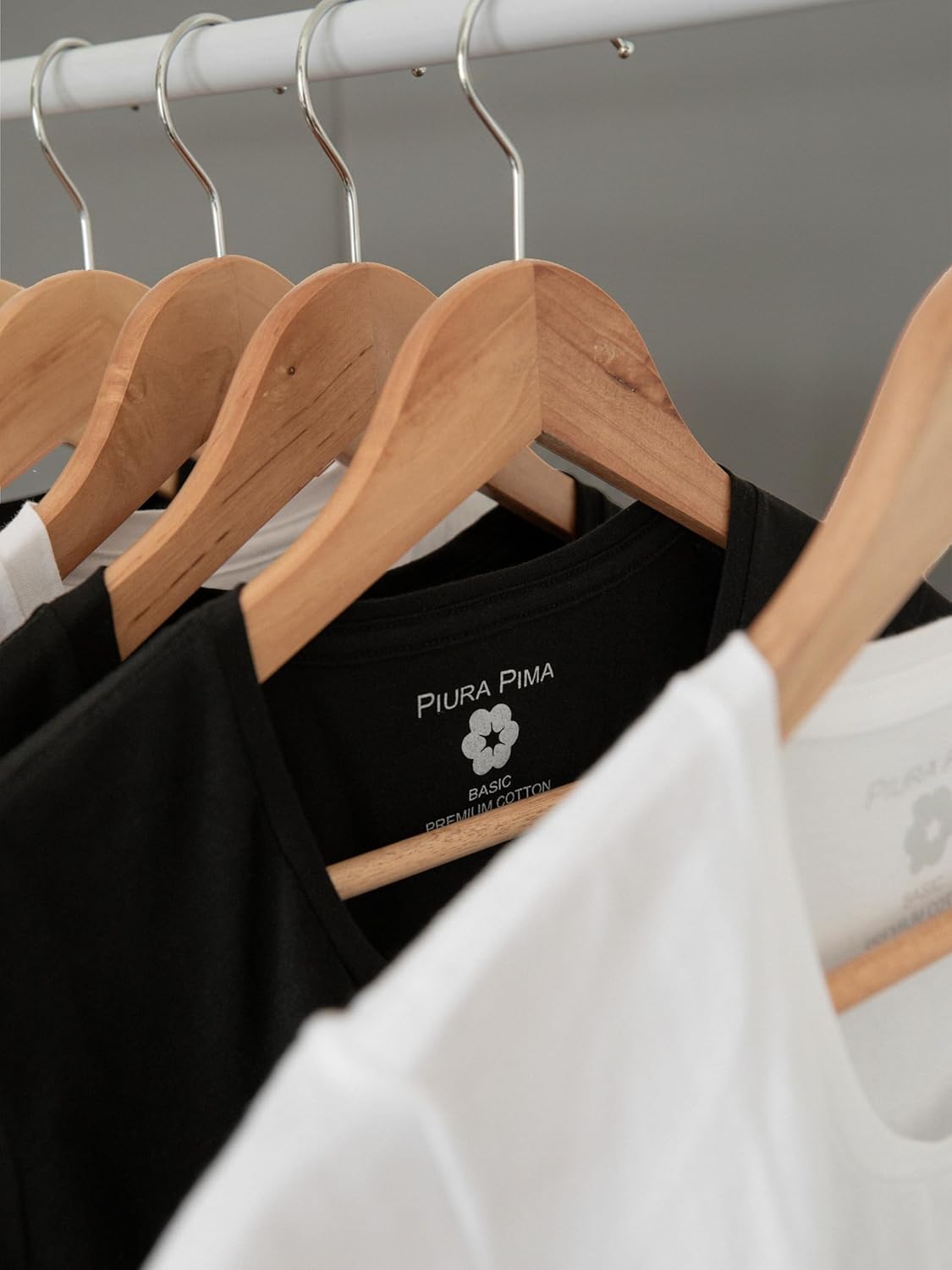 100% Peruvian Cotton Mens T-Shirts - Luxury Crew Tee Shirts for Men | Premium Soft Mens T-Shirts | Plain Dress Tee Shirts Men - Image 3