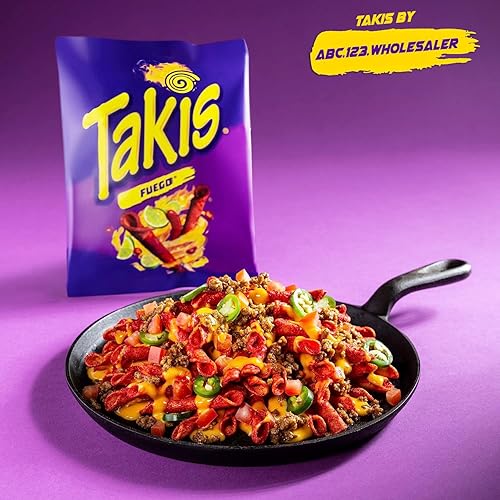 Miniatura 6 de Takis Fuego Rolled Spicy Tortilla Chips, chile picante sabor lima, 3.25 oz (90.3g) - 1 paquete