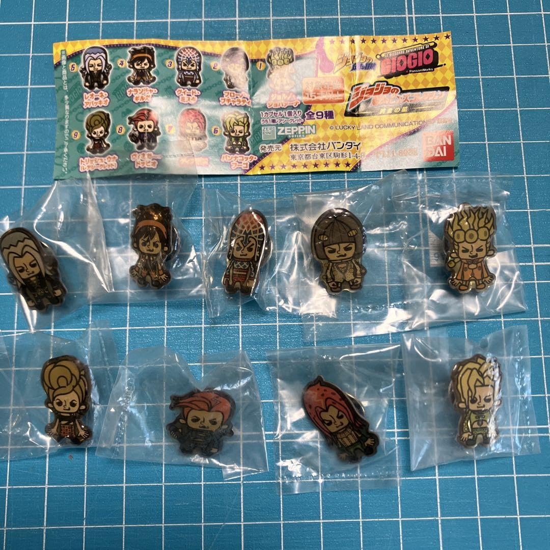 Amazon | ジョジョの奇妙なピンズコレクション 黄金の風 ジョルノ