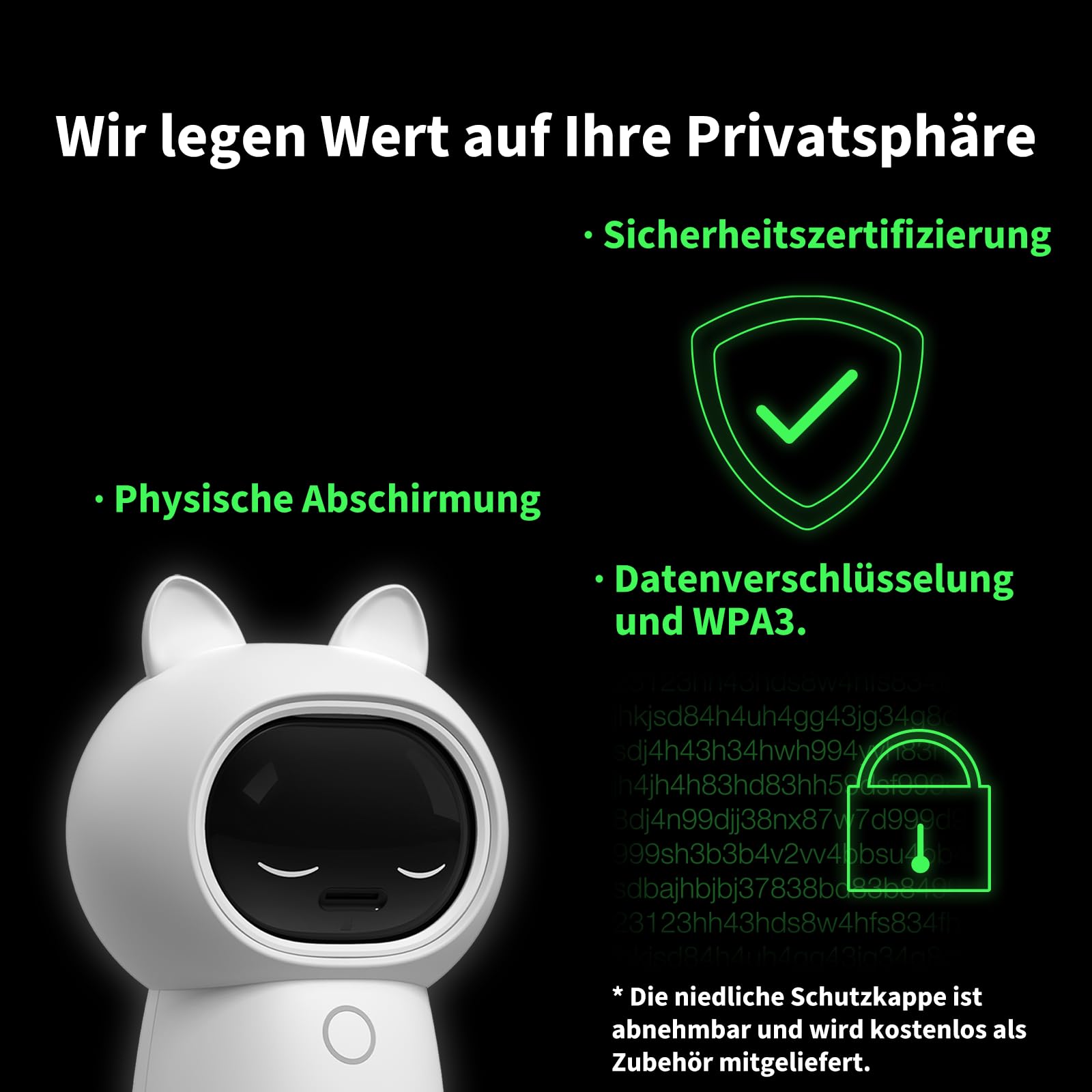 Aqara 2K Überwachungskamera Hub G3, AI Gesichts- und Gestenerkennung | 360° Betrachtungswinkel durch Schwenken und Neigen, Funktioniert mit HomeKit Secure Video, Alexa, Google-Assistant, IFTTT
