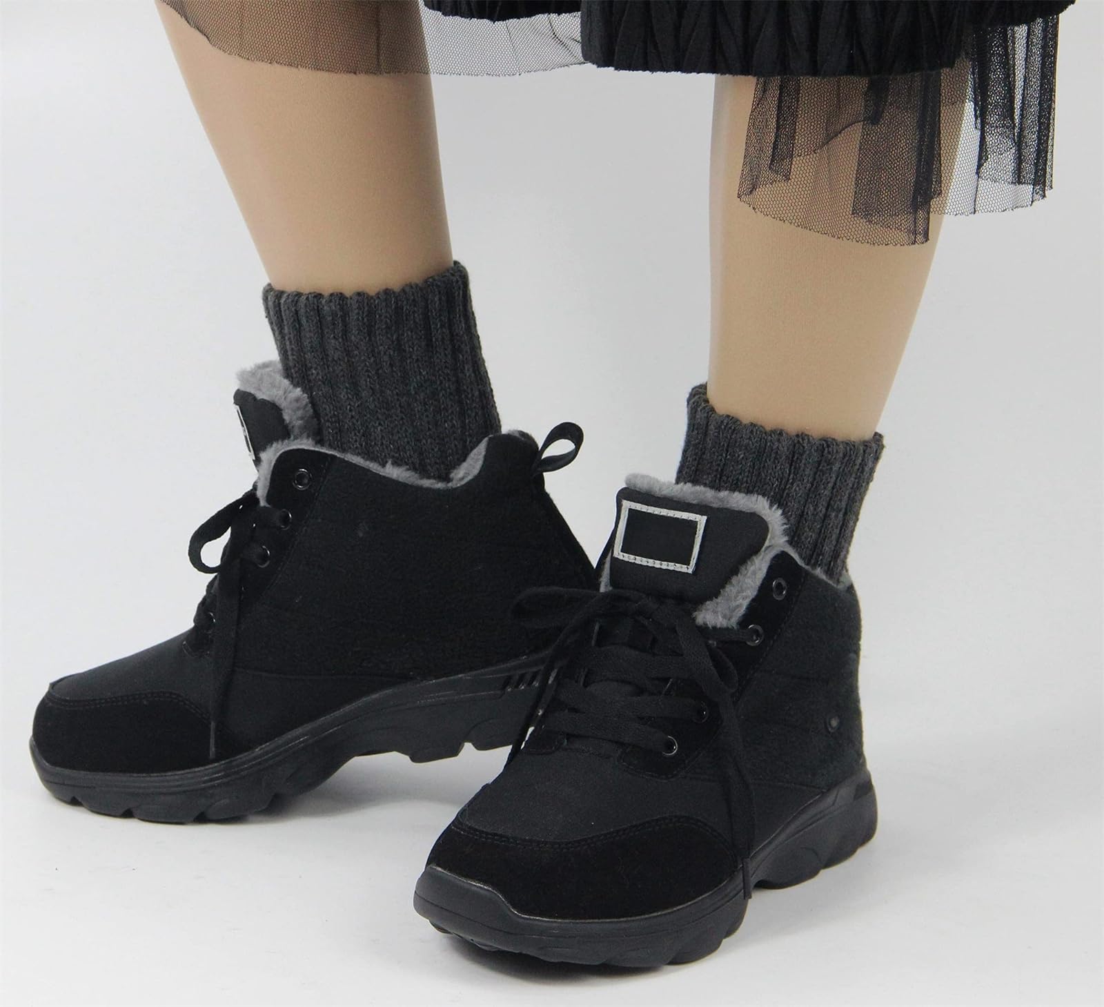3 pares de calcetines térmicos gruesos para mujer, calcetines gruesos y acolchados térmicos para botas de invierno para mujer