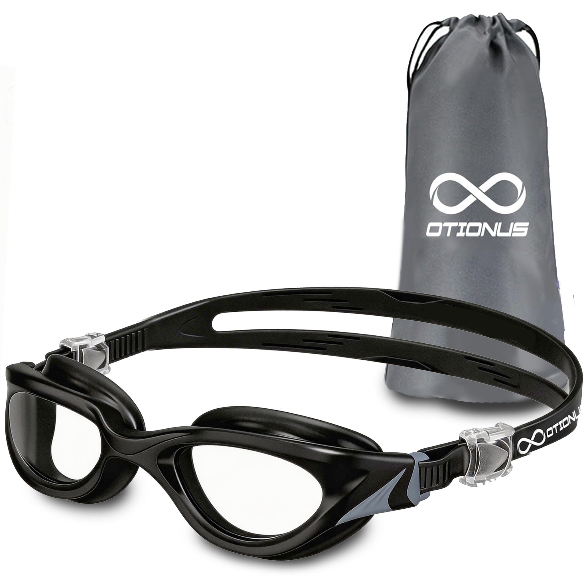 Otionus Swimming Goggles for Adult, Swim Goggles Anti Fog UV No Leakage