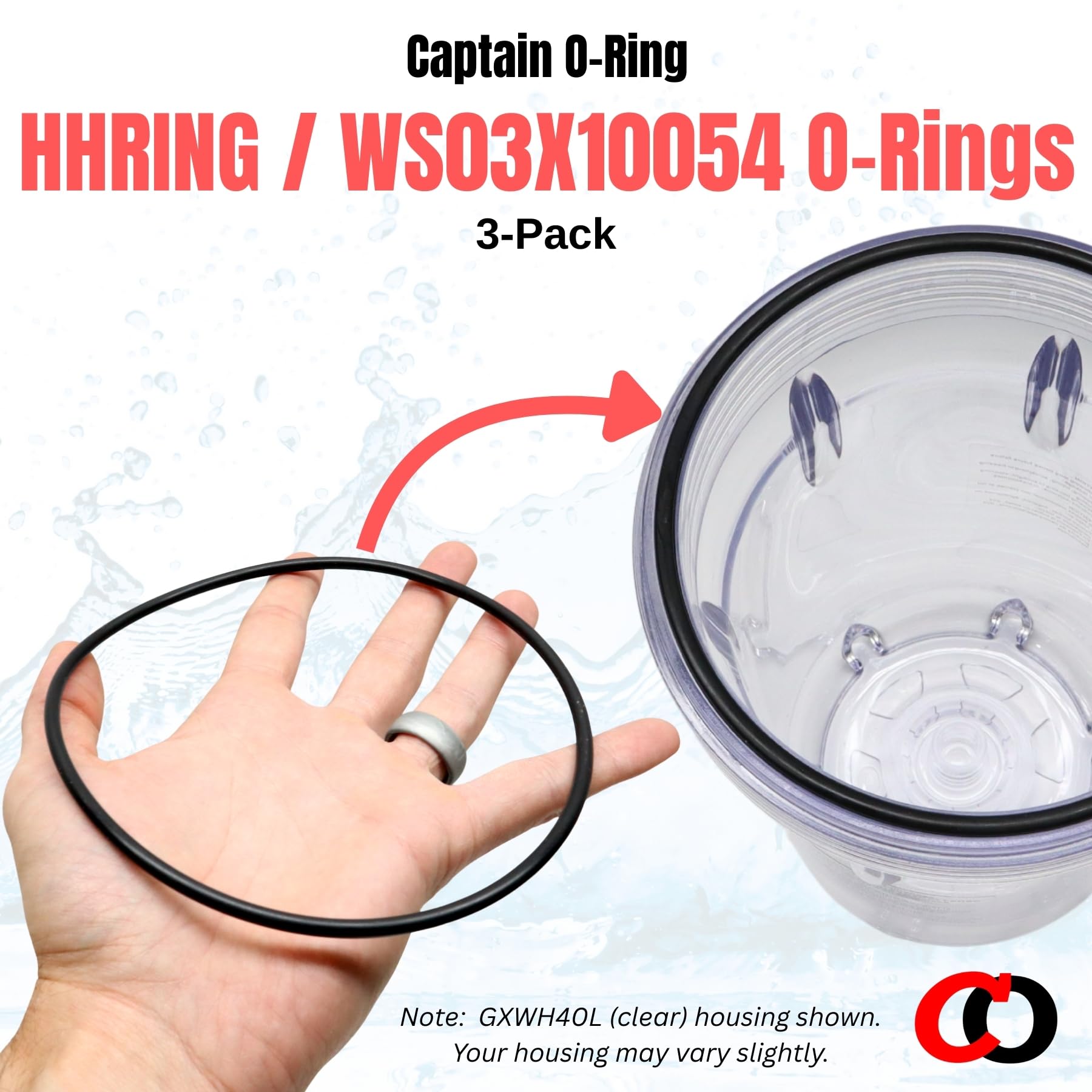 GE O-Rings Replacement - 3 Pack -4 GE O-Rings Replacement - 3 Pack -4
