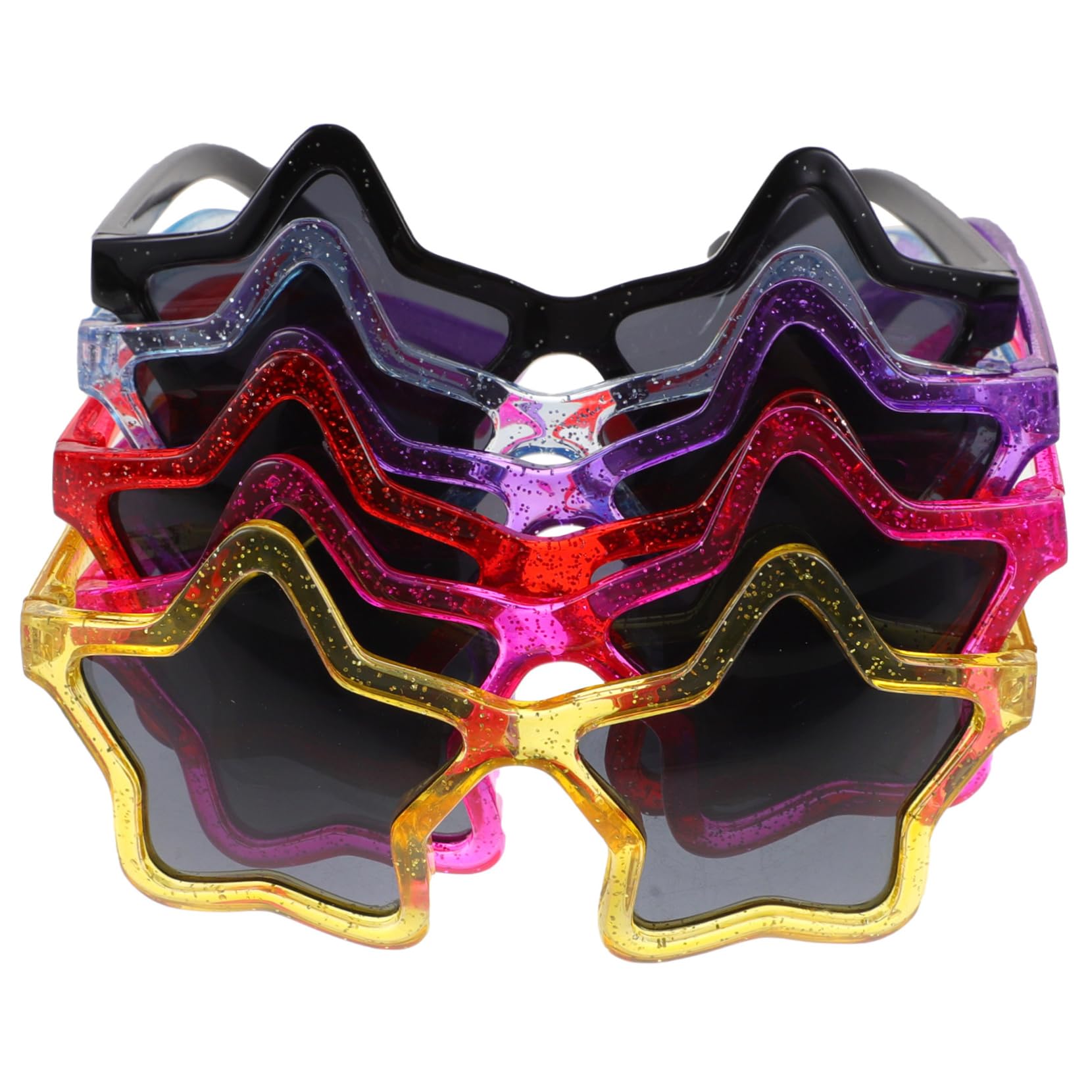 Lunettes de soleil enfant OUNONA (6 pièces) - Accessoires déguisement étoile amusants pour fête
