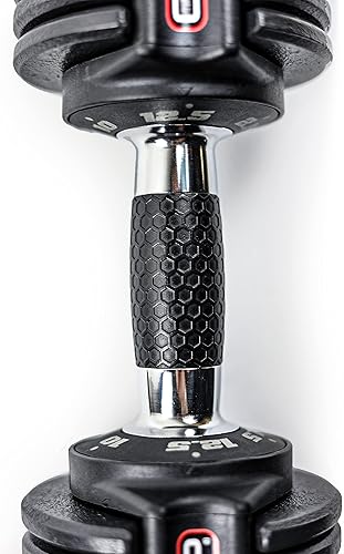 Miniatura 4 de CAP Barbell ADJUSTABELL Adjustable Round Dumbbell Weights - Singles & Pairs  12.5 lb, 25 lb & 55 lb  Multiple Handle Options