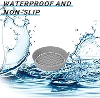 Vista 64 de zipelo Bling Car Cup Coaster, 2 Pack Universal Vehicle Anti-Slip Cup Holder Insert Coasters, Crystal Rhinestone Silicone Shockproof Drink Mat, Car