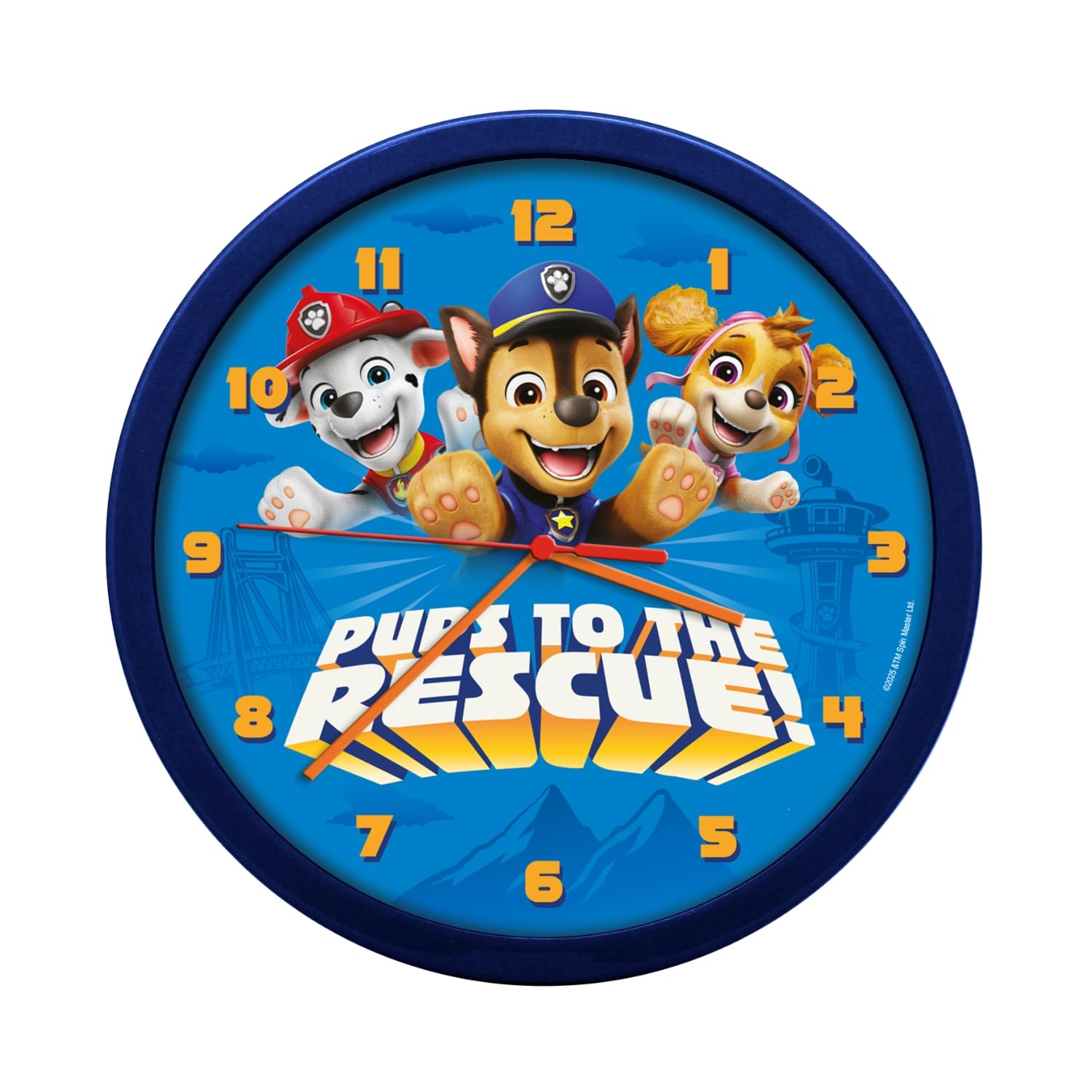Kids Licensing - Paw Patrol Wall Clock