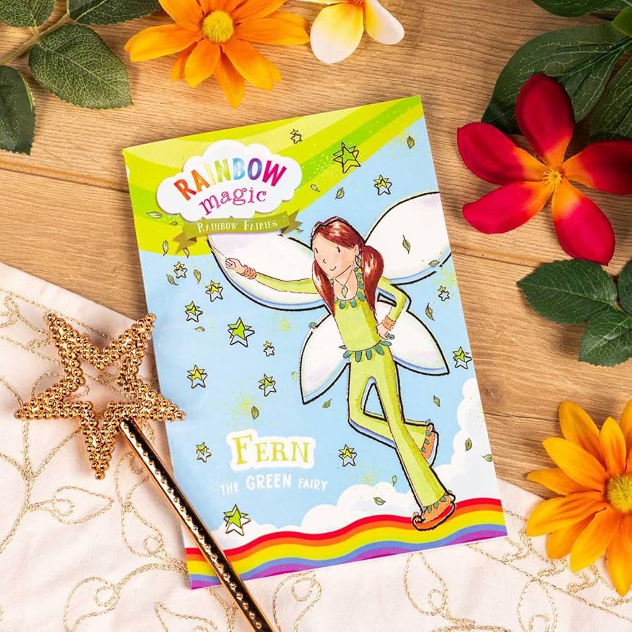 Amazon.com: Rainbow Magic Rainbow Fairies Book #4: Fern the