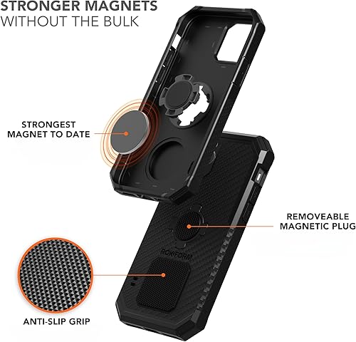 Miniatura 6 de Rokform - Funda para iPhone 12, funda para iPhone 12 Pro, serie resistente, equipo protector magnético de Apple, funda para iPhone con bloqueo