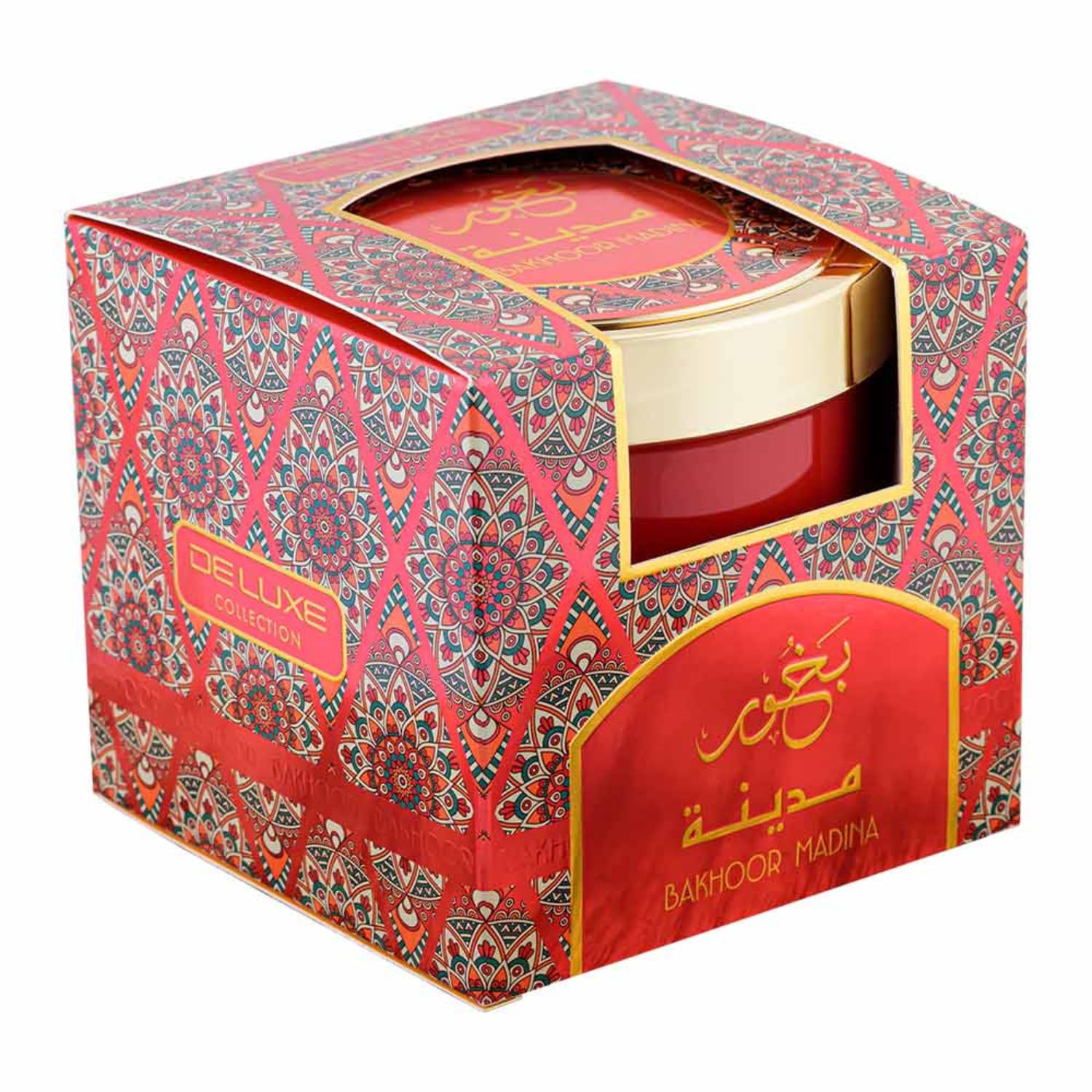 HAMIDI 100% Pure Oriental Bakhoor Madina 55g, Smoke Free, Mamoul, Muattar, Arabic Bakhoors, Incense, Home Fragrance, Use Burner Or Charcoal, Relax, Refresh, Use Every Where, Perfect for any Occasion