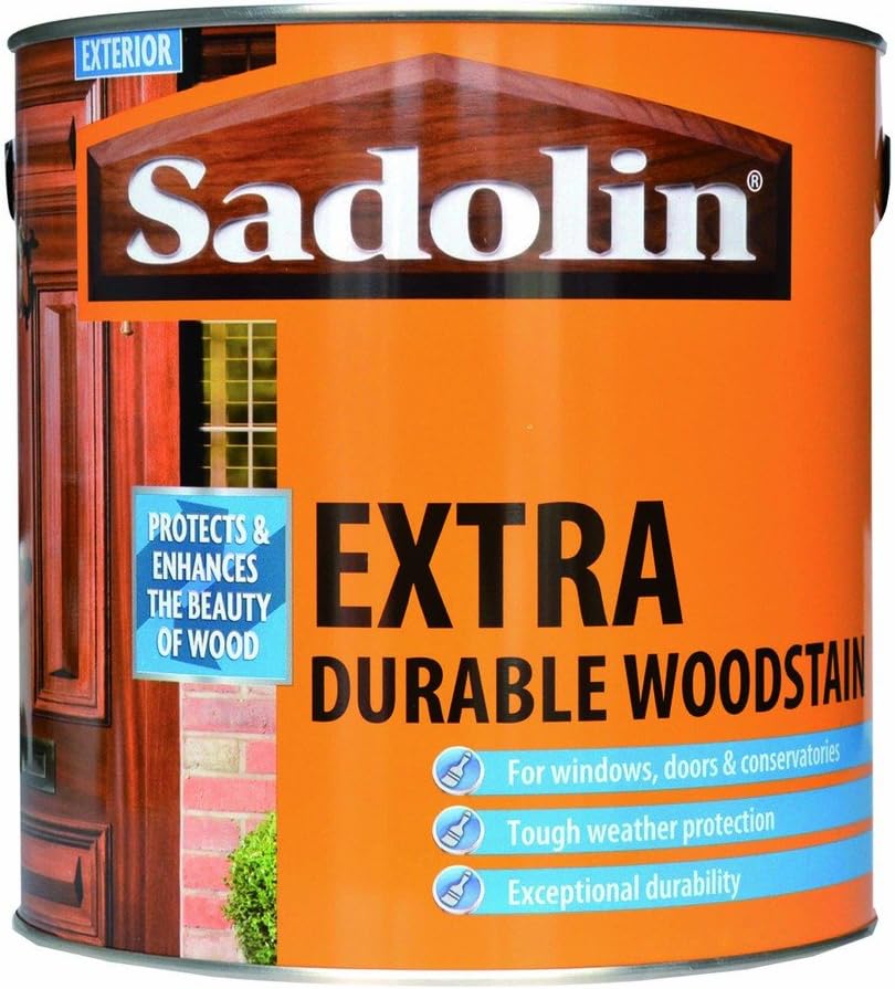 EXTRA WOODSTAIN (YELLOW TIN) 2.5lt - Ebony
