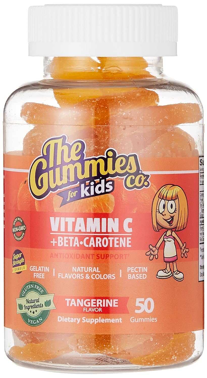 Vitamin C + Beta Carotene Tangerine Flavor