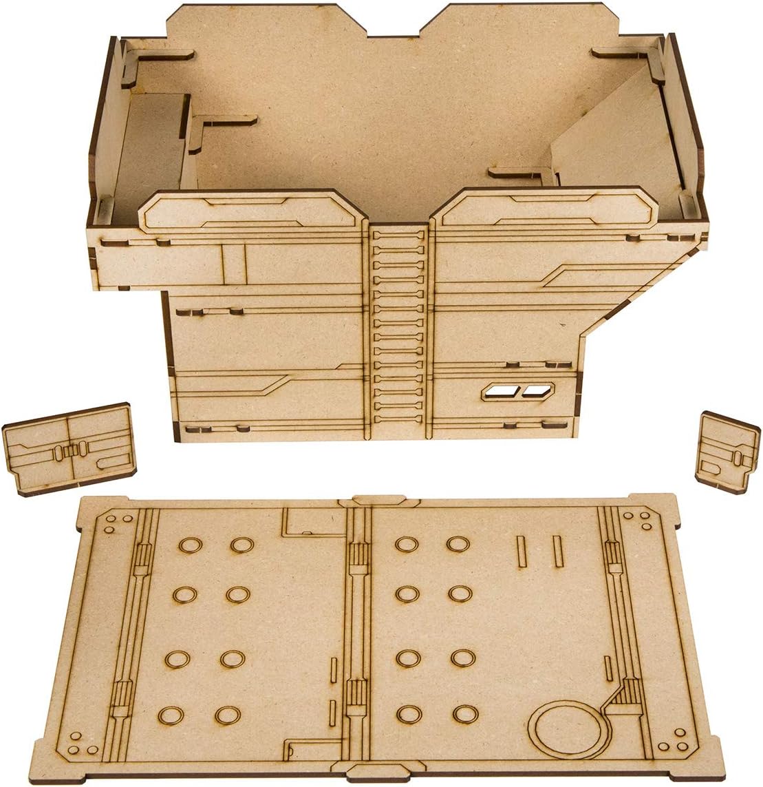 The Broken Token Zone 186 SCTN 4 - MDF Terrain Building for Sci-Fi Games and Wargaming