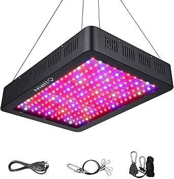 2000W LED Plant Grow Light, Plante professionnelle élèvent la lampe à spectre complet, UV IR Plant élèvent la lampe pour les plantes d'intérieur Veg et fleur avec marguerite