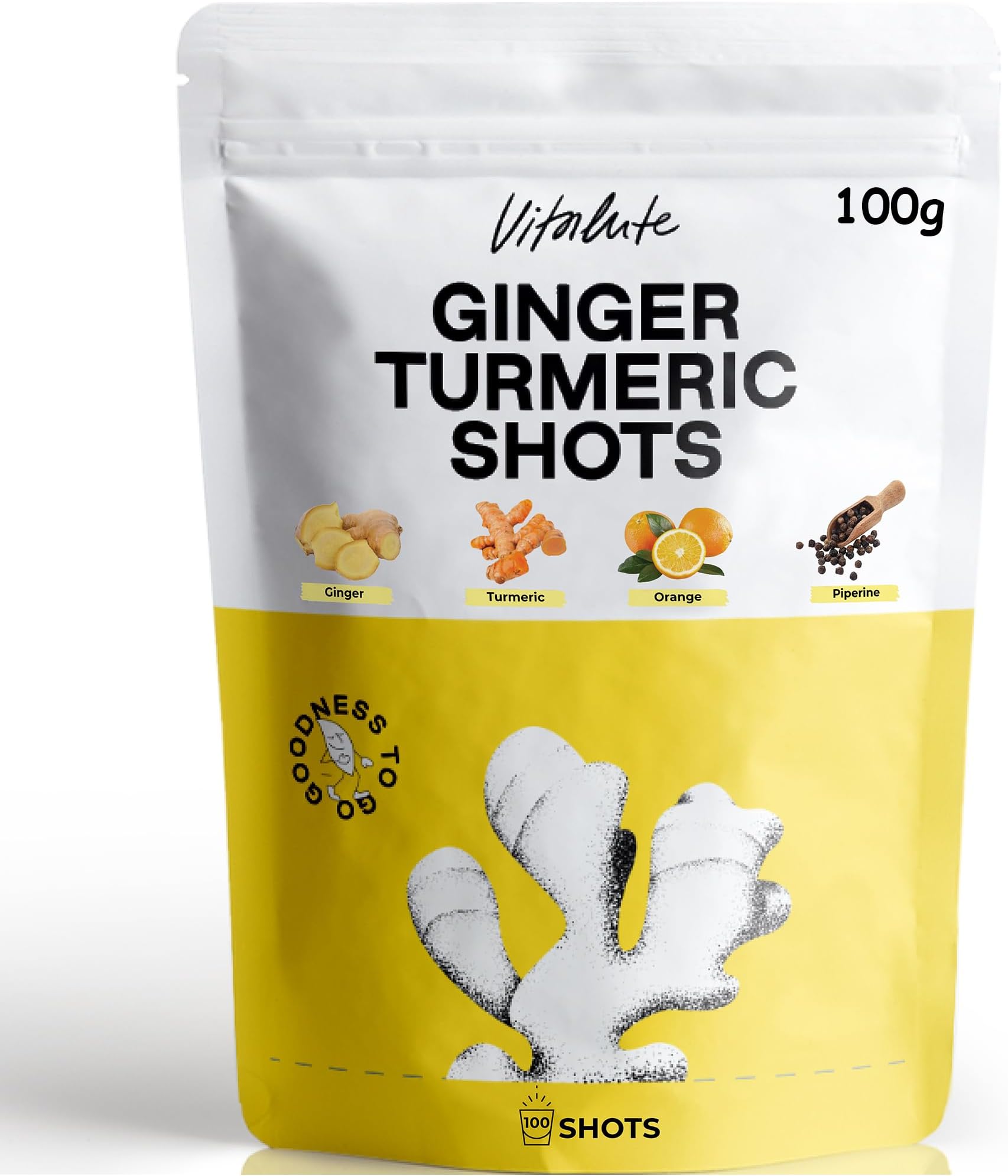 Vitalute Ginger Turmeric Powder Ginger Turmeric