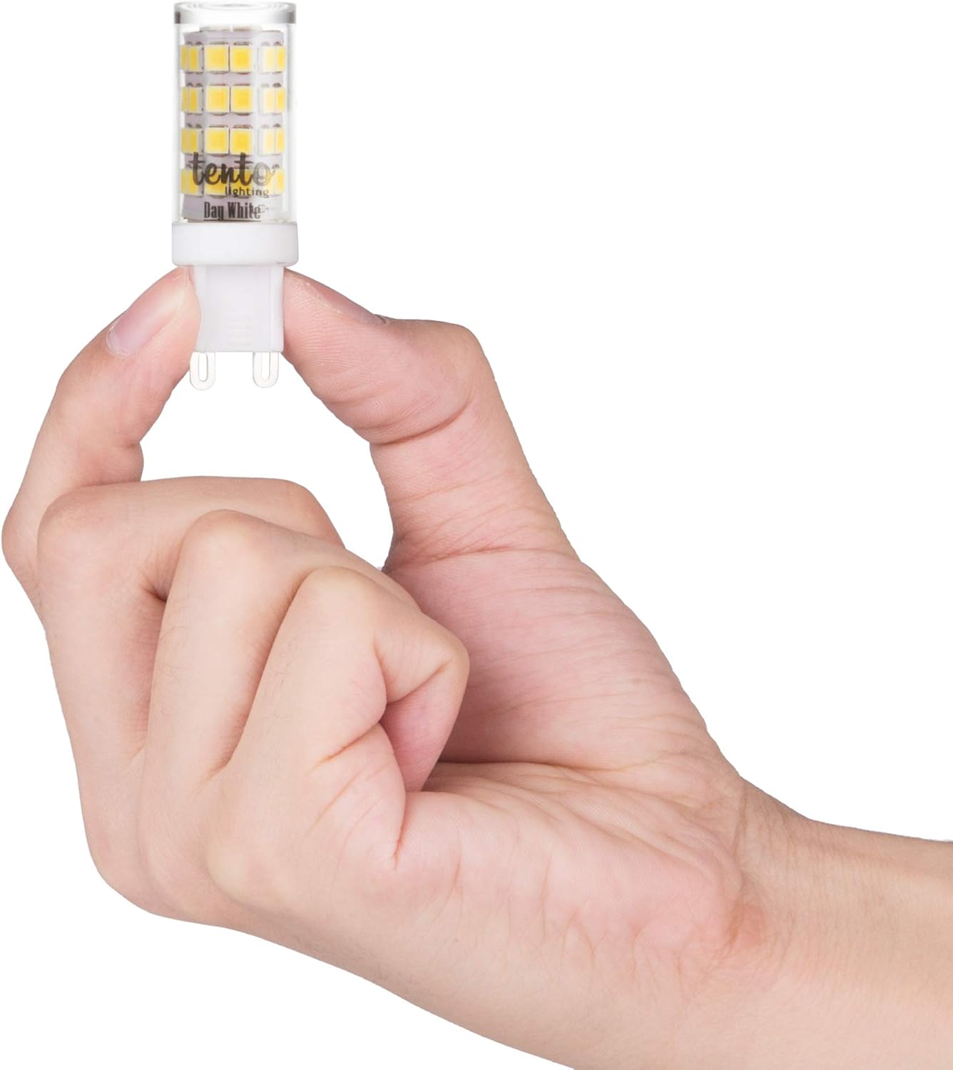 Blасk Frіdау - 70% оƒƒ Tento Lighting G9 Ceramic Base, True Color Technology Energy Saving Halogen LED Light Bulbs, Warm White, 120v 4w (40w Equivalent) (390 lm) (2750k) (10/Pack)