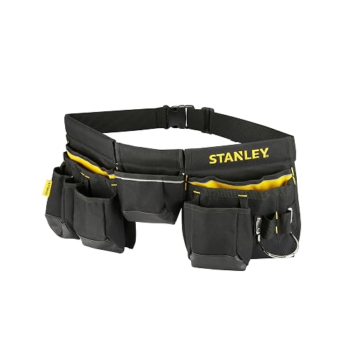 STANLEY Tablier porte-outils essentiel, 1-96-178 | Poches multiples, porte-marteau intégré,