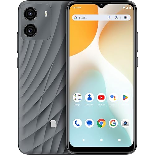 BLU G35 | 2025 | Unlocked | 6.5” HD+ Infinity Display | Dual 8MP Camera + LED Flash 5MP Selfie Camera | 32GB/3GB I US Version | US Warranty | Grey