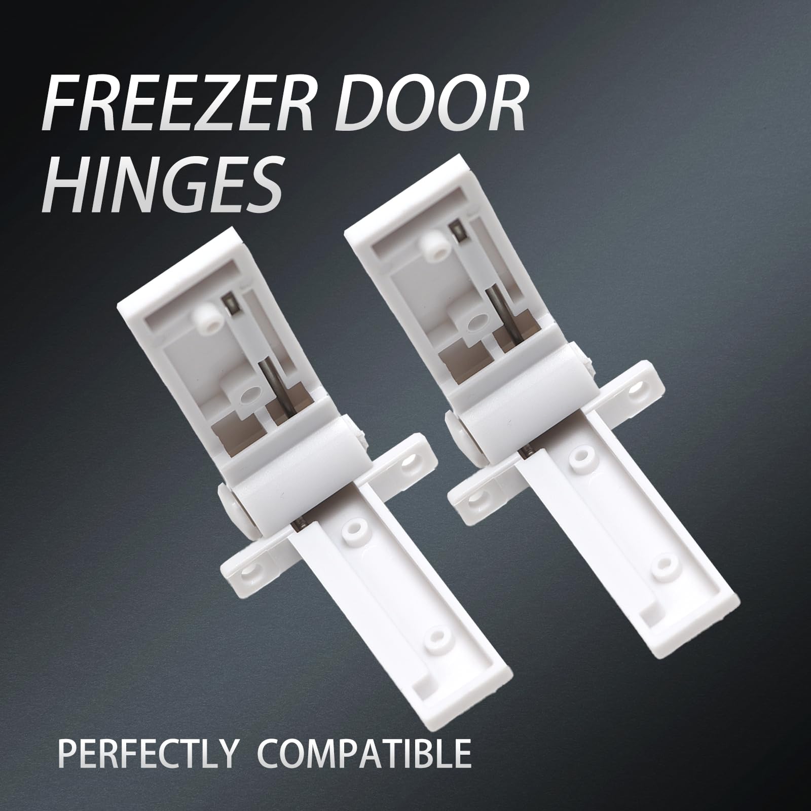 2 pezzi congelatore cerniera porta frigorifero compatibile con D0metic roulotte camper bianco 2412125011 2412125003 DS2412125011