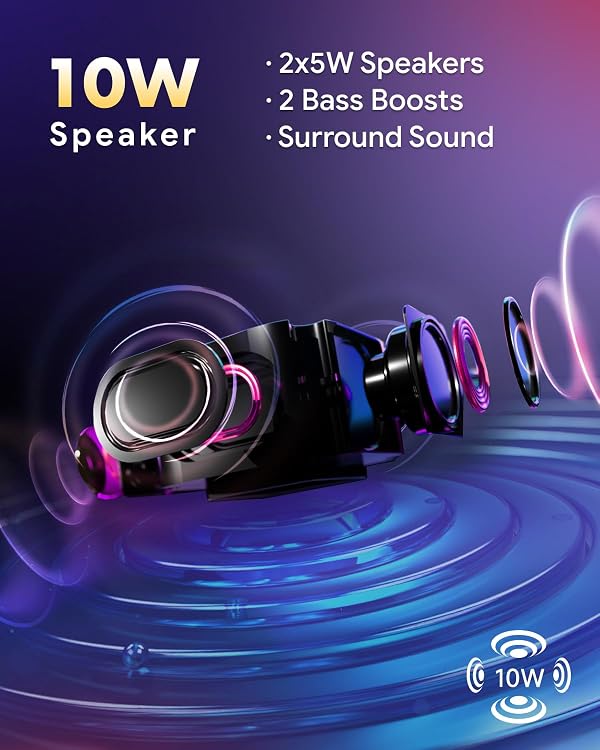 SkyEcho Smart Projector with Wifi and Bluetooth - 【 Auto Focus 】270° Rotatable Outdoor Vision Beam Support 1080P and 4K Videos Play, 【 Android OS 】Portable Home Ceiling Movie Projector by SkyEcho - Image 7
