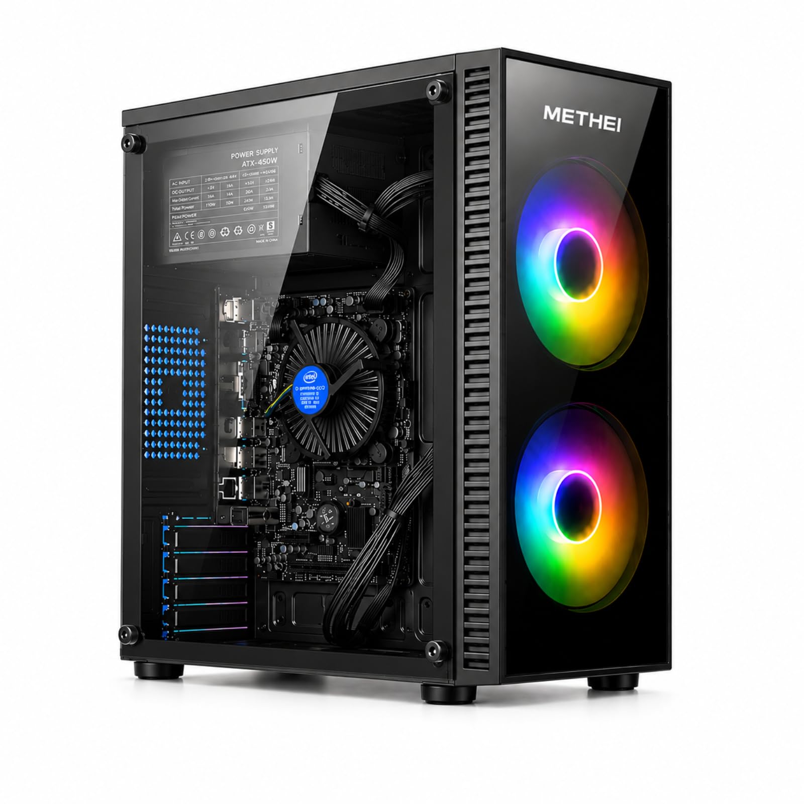 METHEI Desktop PC | Core i7-4770 | 16GB DDR3 RAM | 512GB SSD | Windows 11 Pro | MS Office 2021 | 5GHz Wi-Fi + Bluetooth | Ready to Use | 2 Years Warranty-image-35