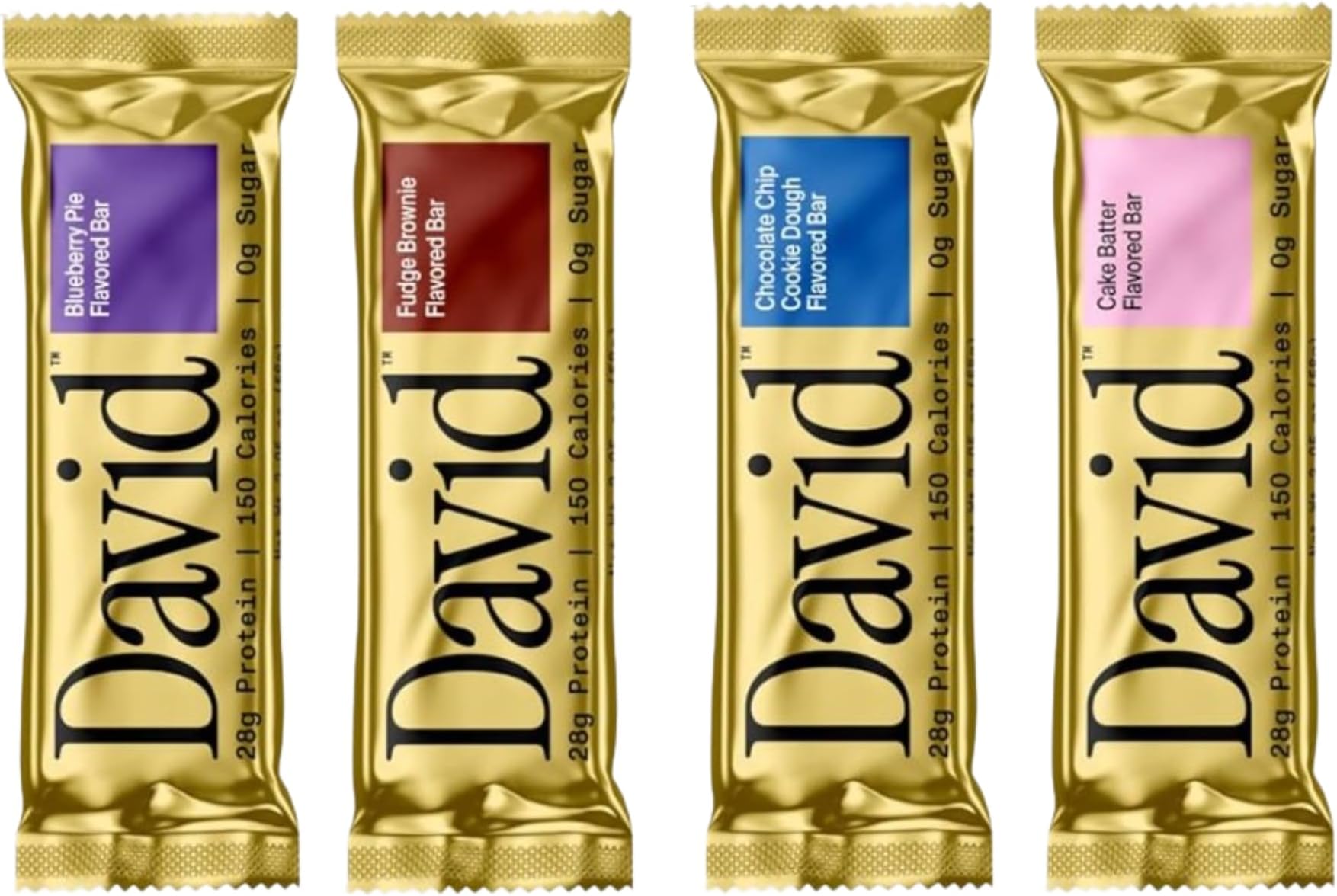 – Protein Bar, Sample Pack, Variety Pack, Pack of 4 Protein Bars | 28g of Protein | 150 Calories | 0g of Sugar - High Protein, Low Carb, Gluten Free Protein Bar