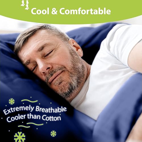 Vista 26 de BAMPURE - Juego de sábanas de 100 % viscosa de bambú, refrescantes, suaves, bolsillo profundo de hasta 16 pulgadas, 1 sábana encimera, 1 sábana Gris