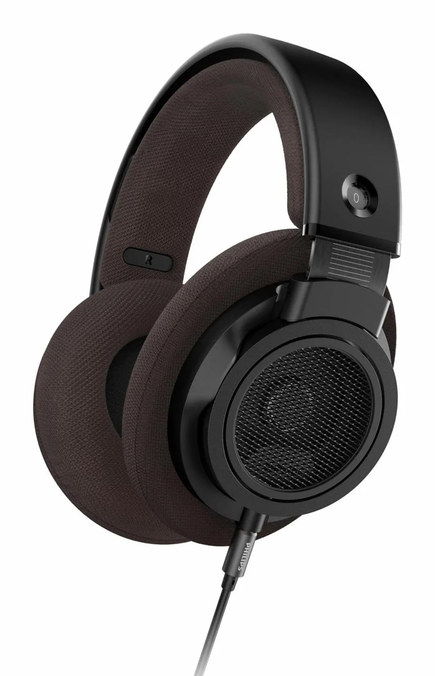 Philips Century SHP9500CY/00 The Freddie 9000 Series Kabelgebundene Over-Ear-HiFi-Kopfhörer mit 50-mm-Treibern, 3 m Kabel, vergoldetem Stecker und Komfort-Kopfbügel