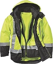 Hi-Vis 4-in-1 Parka - Lime, Class 3 (XL)