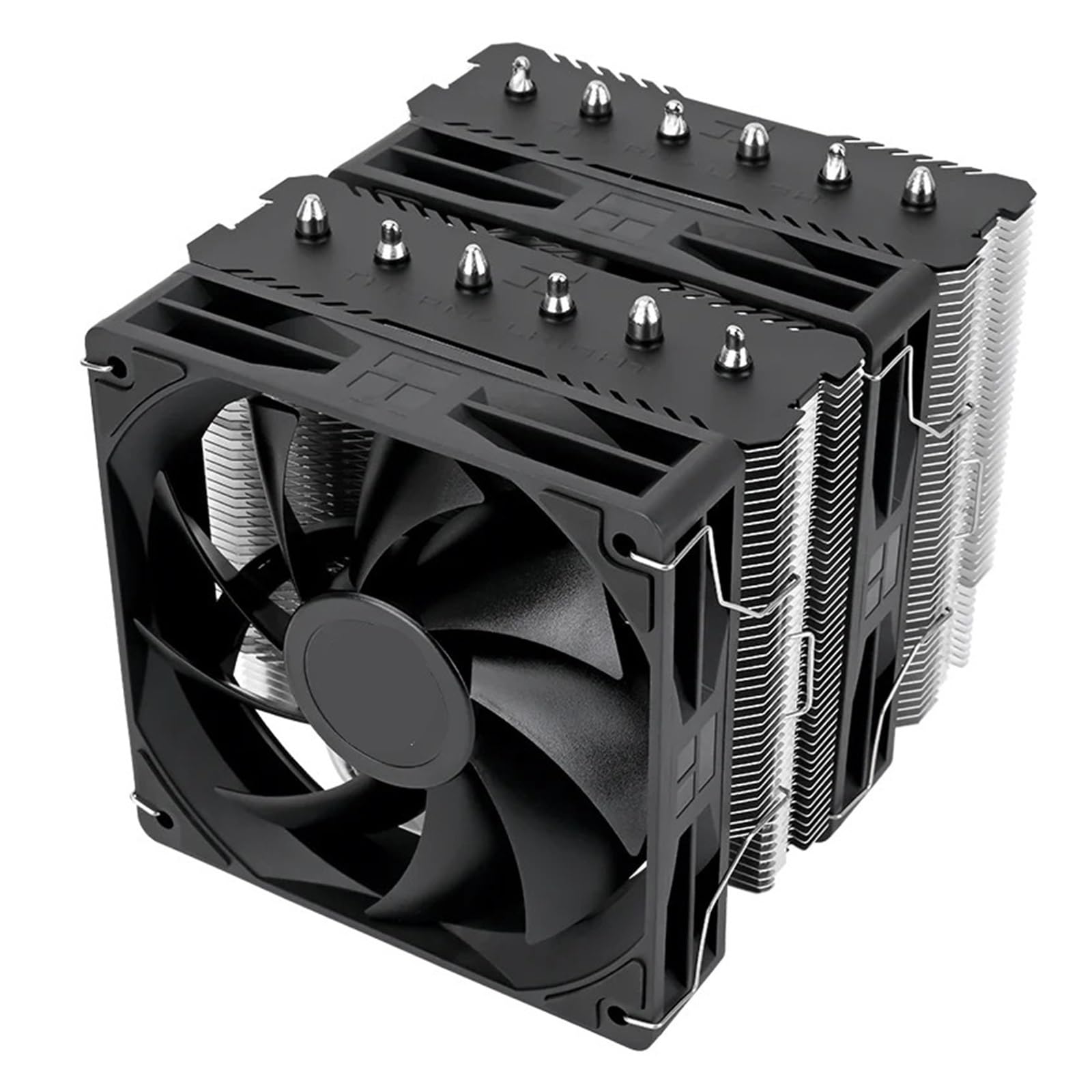 JJKKOZVQF 1PCS 120 V2 Computer case air cooling radiator, with 120x120x28mm fan/Support LGA1851/1700/AM5/AM4(PA 120 SE V2)