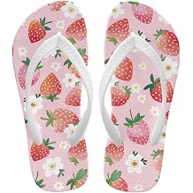 Girls Sandals Kids Flip Flop Fashion Pool Shower Shoes for Summer Beach Pool,White