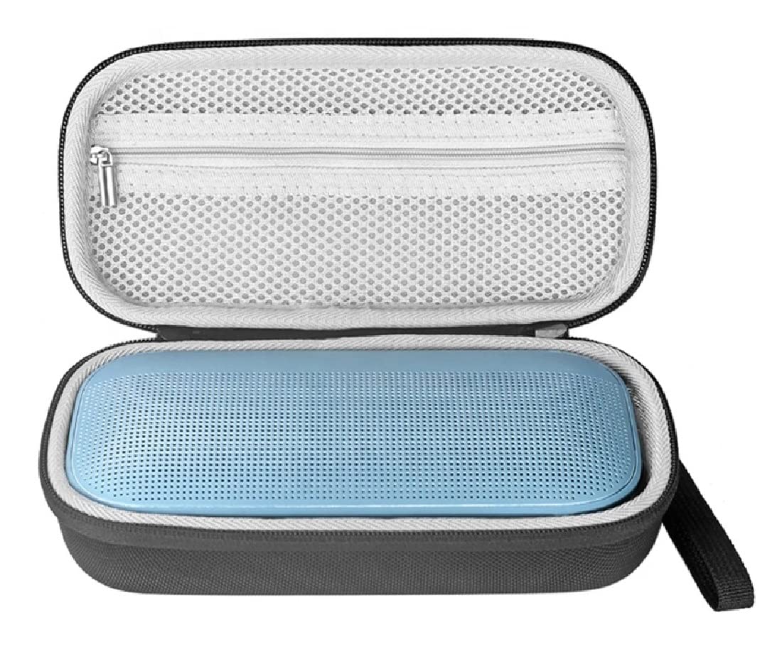 M.G.R.J® Portable Carrying Case Cover for Bose New SoundLink Flex 2nd Gen/Bose SoundLink Flex/Tribit StormBox Flow Bluetooth Portable Speaker (Hard|EVA|Black) M.G.R.J® Portable Carrying Case Cover for Bose New SoundLink Flex 2nd Gen/Bose SoundLink Flex/Tribit StormBox Flow Bluetooth Portable Speaker (Hard|EVA|Black)