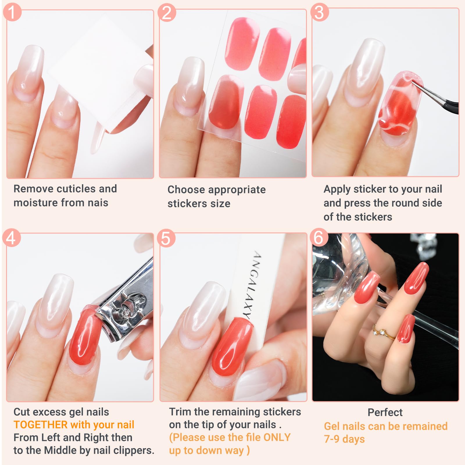 ジェルネイルシール UVライト要らず 手用 ネイル ネイルシール ジェルネイルシール UVライト要らず 手用 ネイル パール 貼る