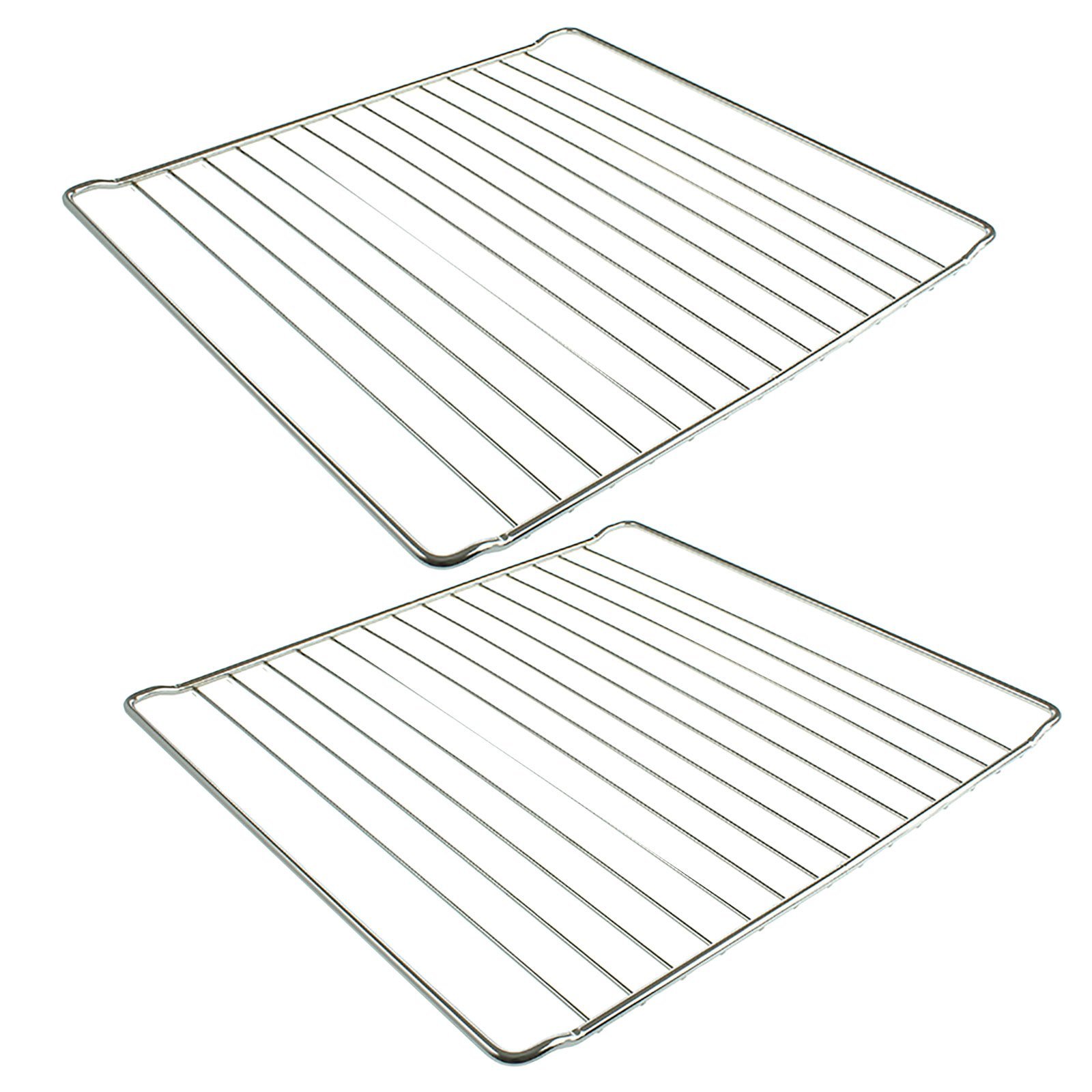 First4spares Silver Premium Oven Cooker Wire Shelf Rack For Lamona Cooker Ovens - Pack Of 2