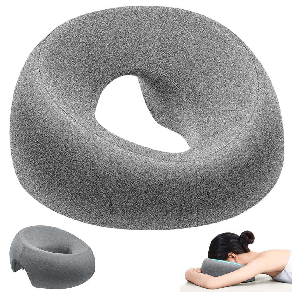 Almohada de Masaje Boca Abajo, Reposacabezas de Masaje para Cama, Almohada de Descanso para Salón de Belleza para Cama del Masaje del Salón del Balneario