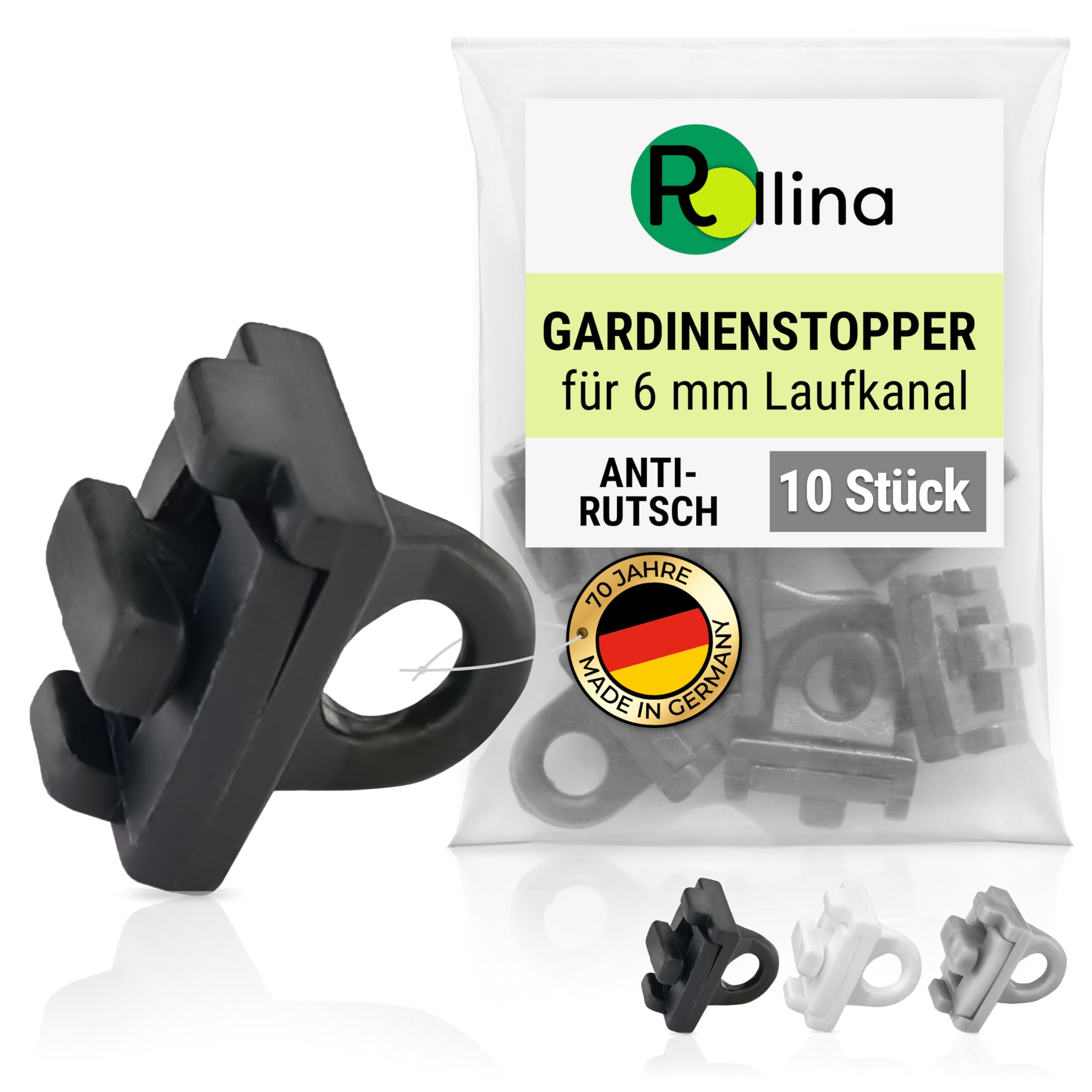 Gardinia Ensemble De Rail à Rideaux En Aluminium Luna, Set Complet Avec Rail à 1 Voie, Blanc, 160 Cm 36271