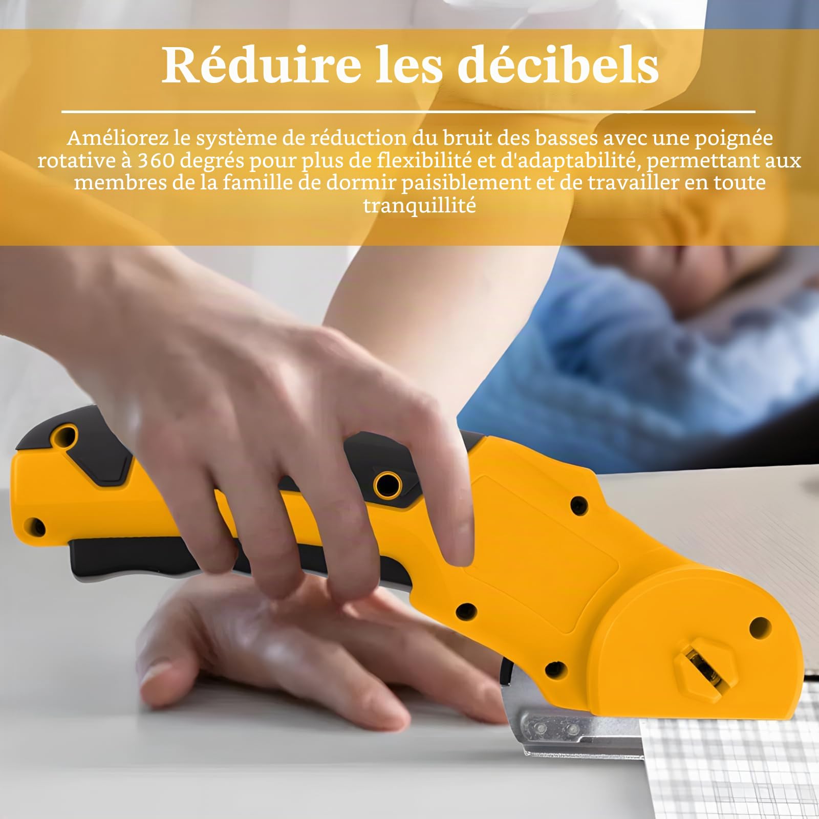 Ciseaux Électriques Tissu Couture, Ciseaux électriques Sans Fil,Ciseaux Electrique Cutter, Ciseaux Electrique Tissu Couture