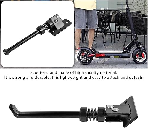 Miniatura 3 de BBAUER Soporte de pie de estacionamiento para scooter eléctrico compatible con Kugoo M4 M4 Pro E-Scooter aleación de aluminio Kickstand Rack