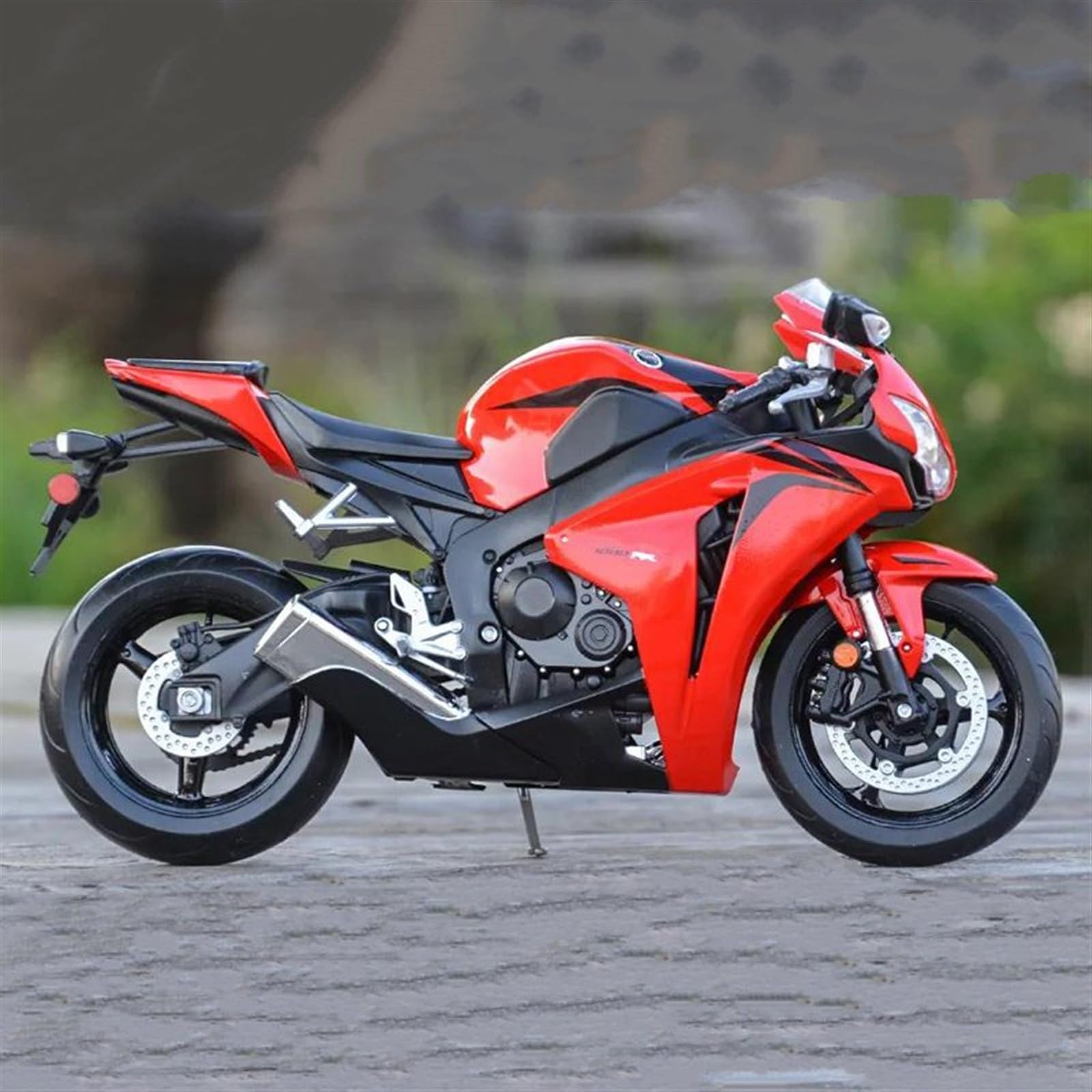 SEYXF Motorbike Toy 1:10 for H-onda CBR 1000RR Motorcycle Simulation Diecast Model Collection Gift