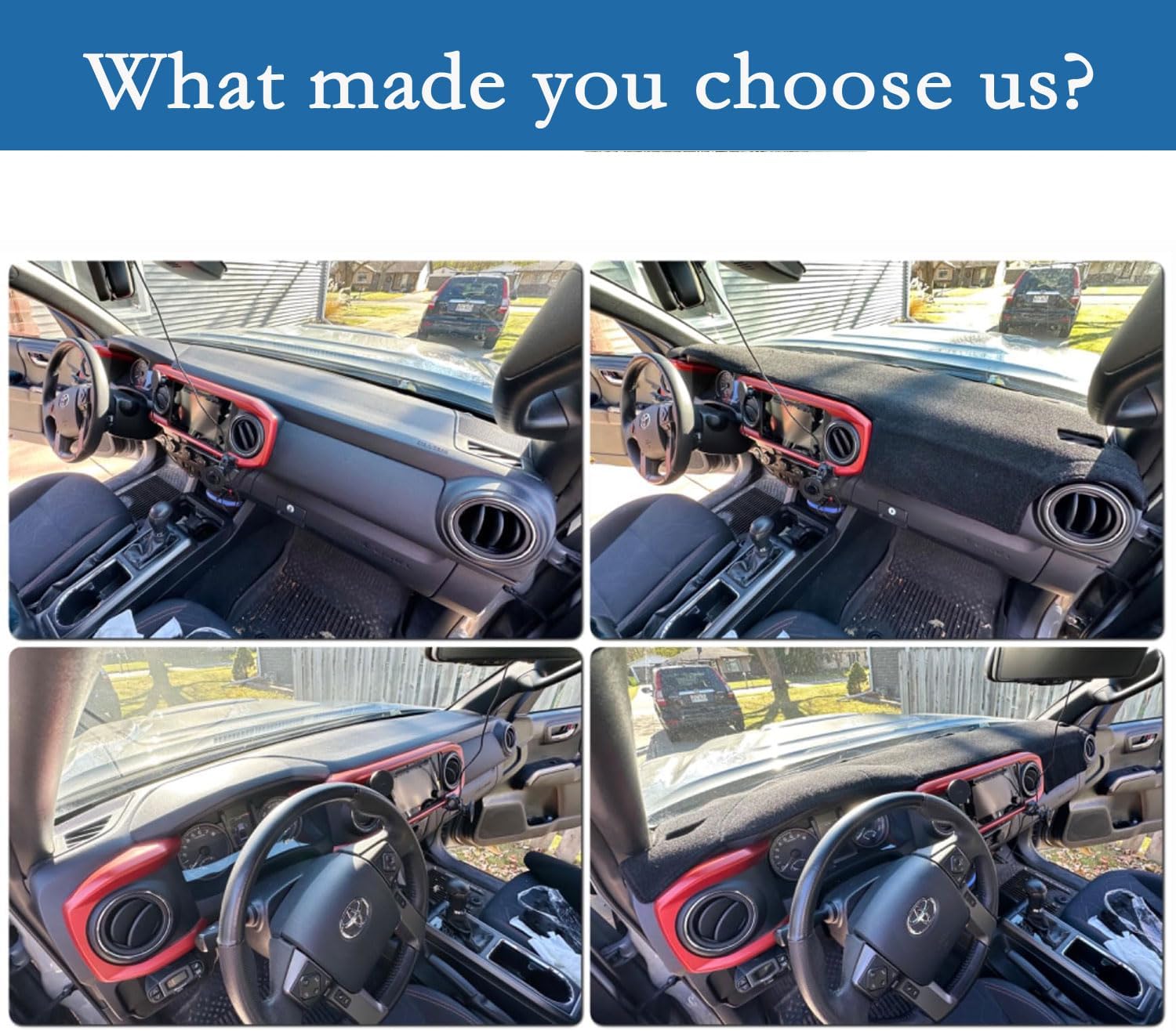 Dash Cover Dash Mat Fit for K-ia Sportage 2017 2018 2019 2020 2021 2022 Dashboard Cover Non-Slip Pad Accessories