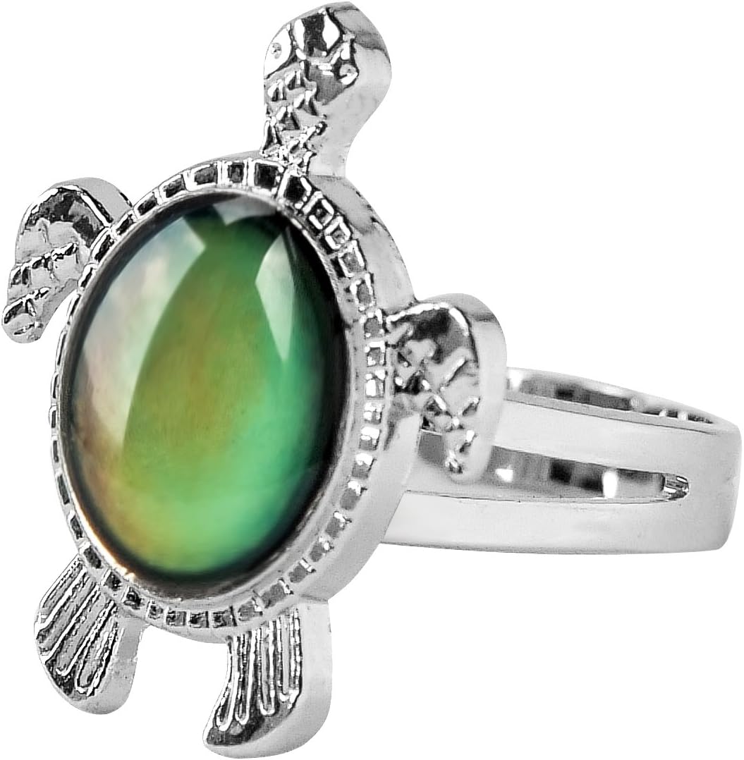 Adjustable Mermaid Mood Ring, Color Changing Kuwait Ubuy