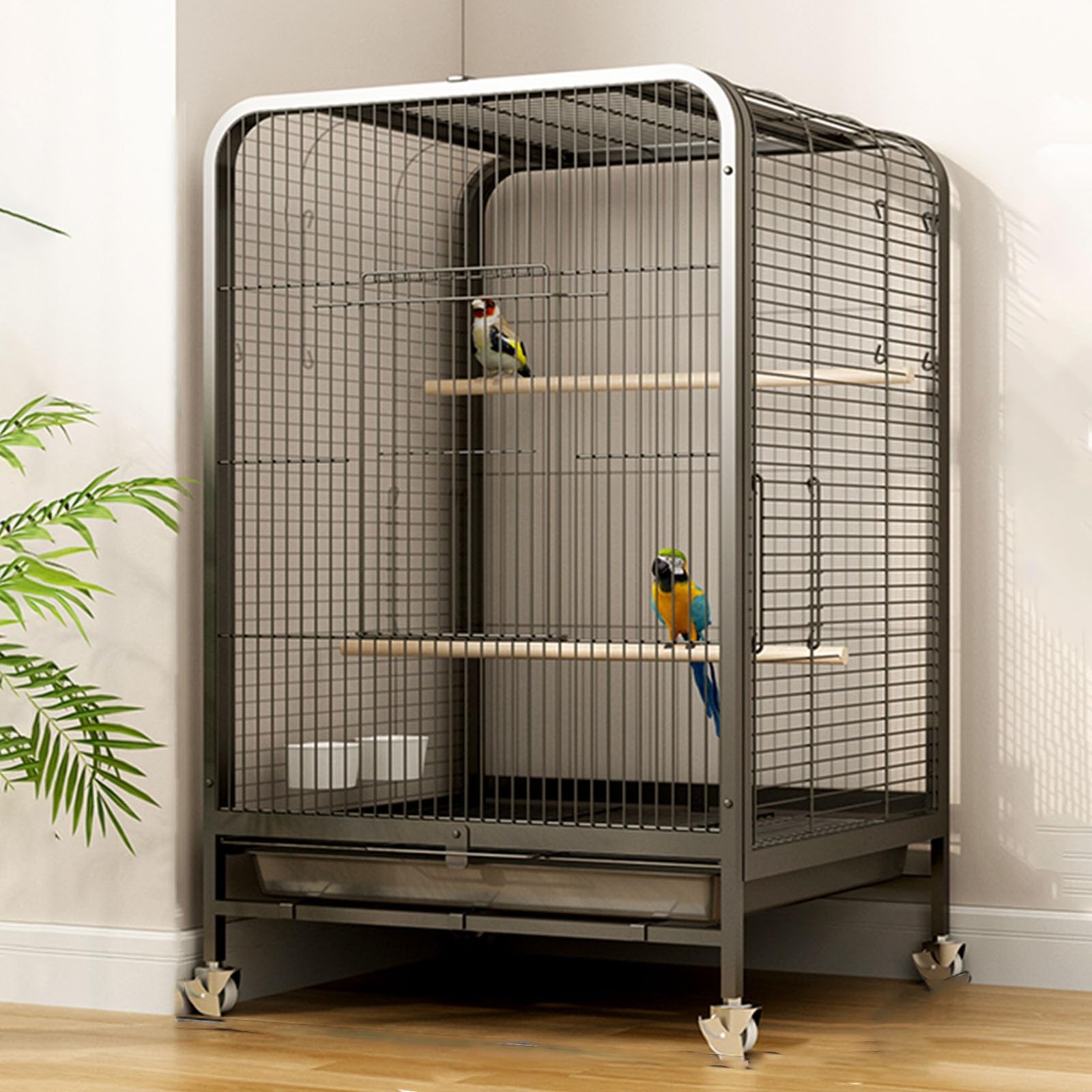 鳥籠2つ 箱セット売り Amazon.co.jp: 鳥籠 - 鳥かご インコ インコ ケージ 複数飼い