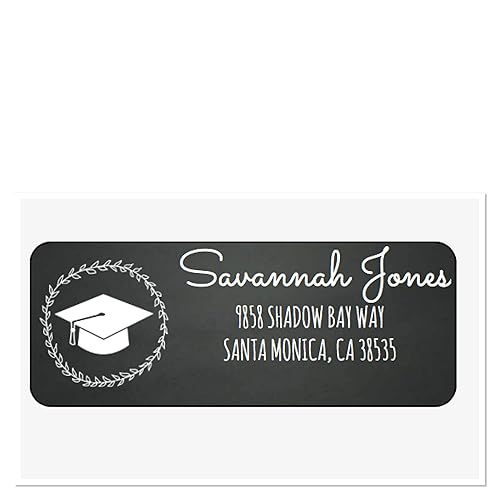 Personalized Address Labels, Graduation Stickers, Farmhouse