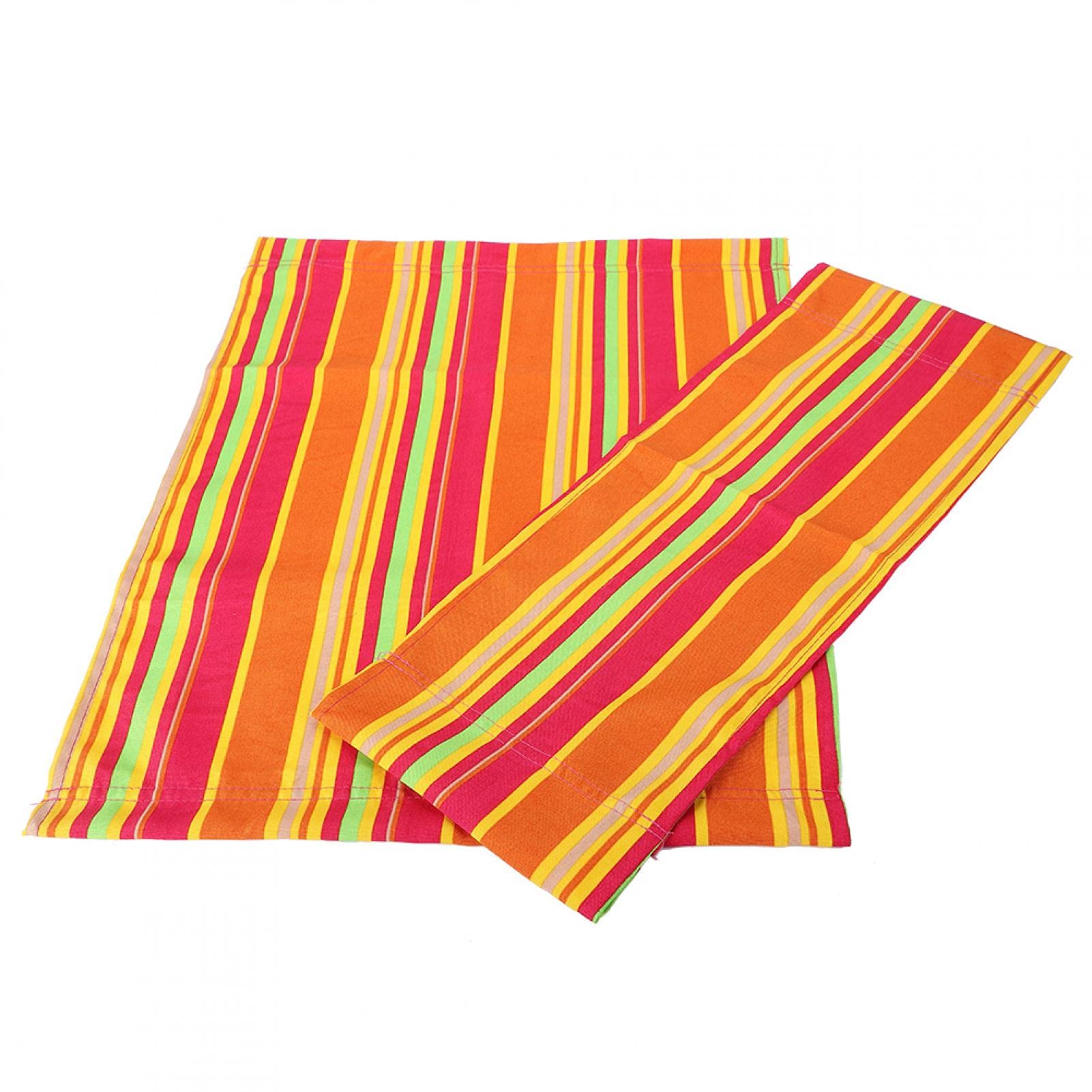 Omabeta 1 Set Director Chair Canvas Replacement Seat Cloth Portable Folding Chairs Cloth Kit Home Supplies Furniture Accessories(Colorful)